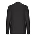 thumbnail image 6 of Itsame Womens Cardigan, Casual Long Sleeve Open Front Cardigan Blouse Black L, 6 of 7