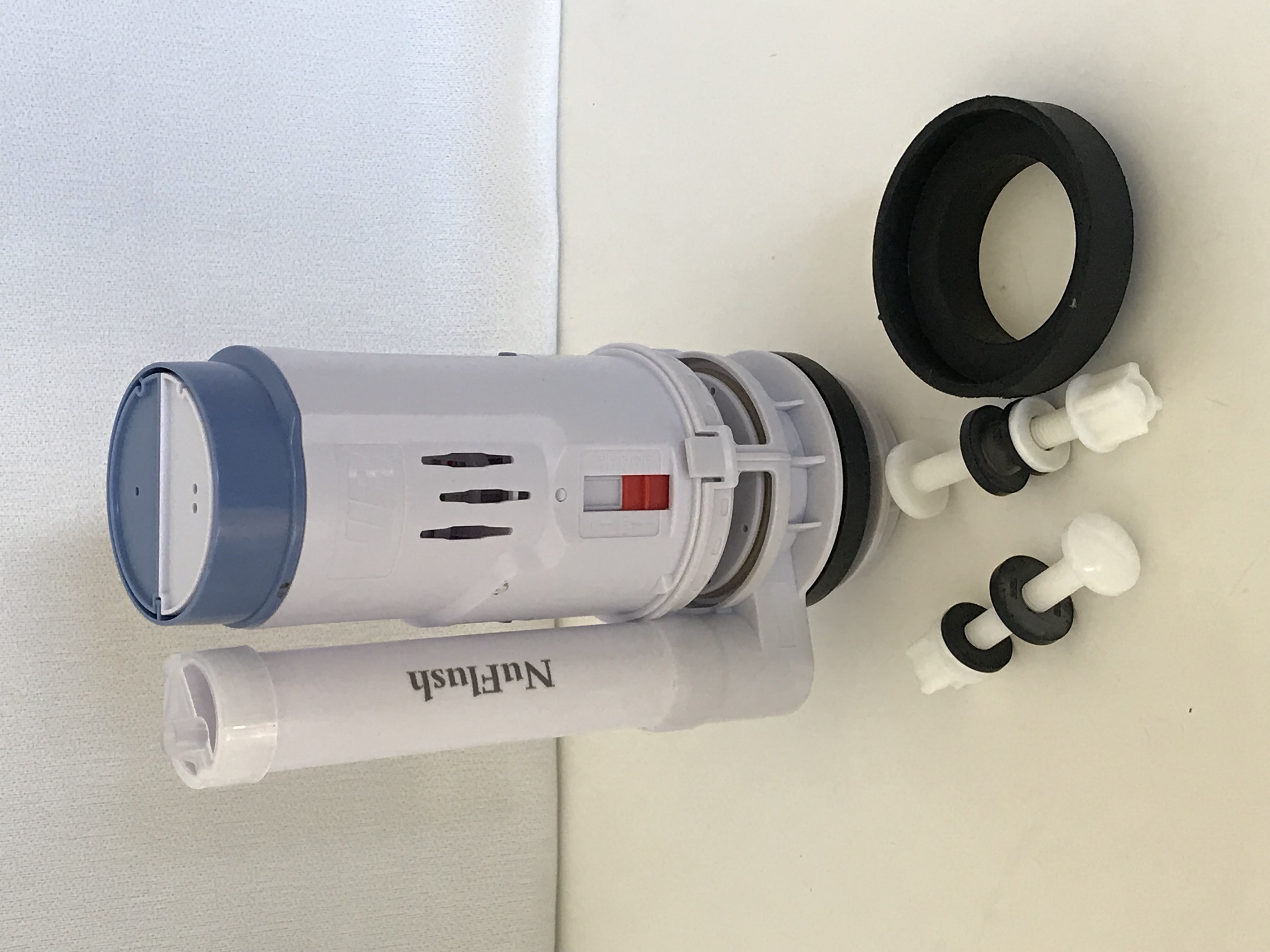 Nuflush 2” And 2.5” Top Button Dual Flush Valve For Two Piece Toilets