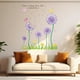 thumbnail image 3 of 2 pegatinas de pared Diente de león, pegatinas de pared para salón, flores, pegatinas de pared para dormitorio, pegatinas de pared para habitación infantil, tatuajes de ventana para pegar cuadros de, 3 of 7