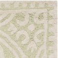 thumbnail image 3 of SAFAVIEH Cambridge Leslie Geometric Wool Area Rug, Light Green/Ivory, 6' x 9', 3 of 8