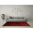 thumbnail image 3 of Ahgly Company Indoor Rectangle Abstract Red Contemporary Area Rugs, 3' x 5', 3 of 4