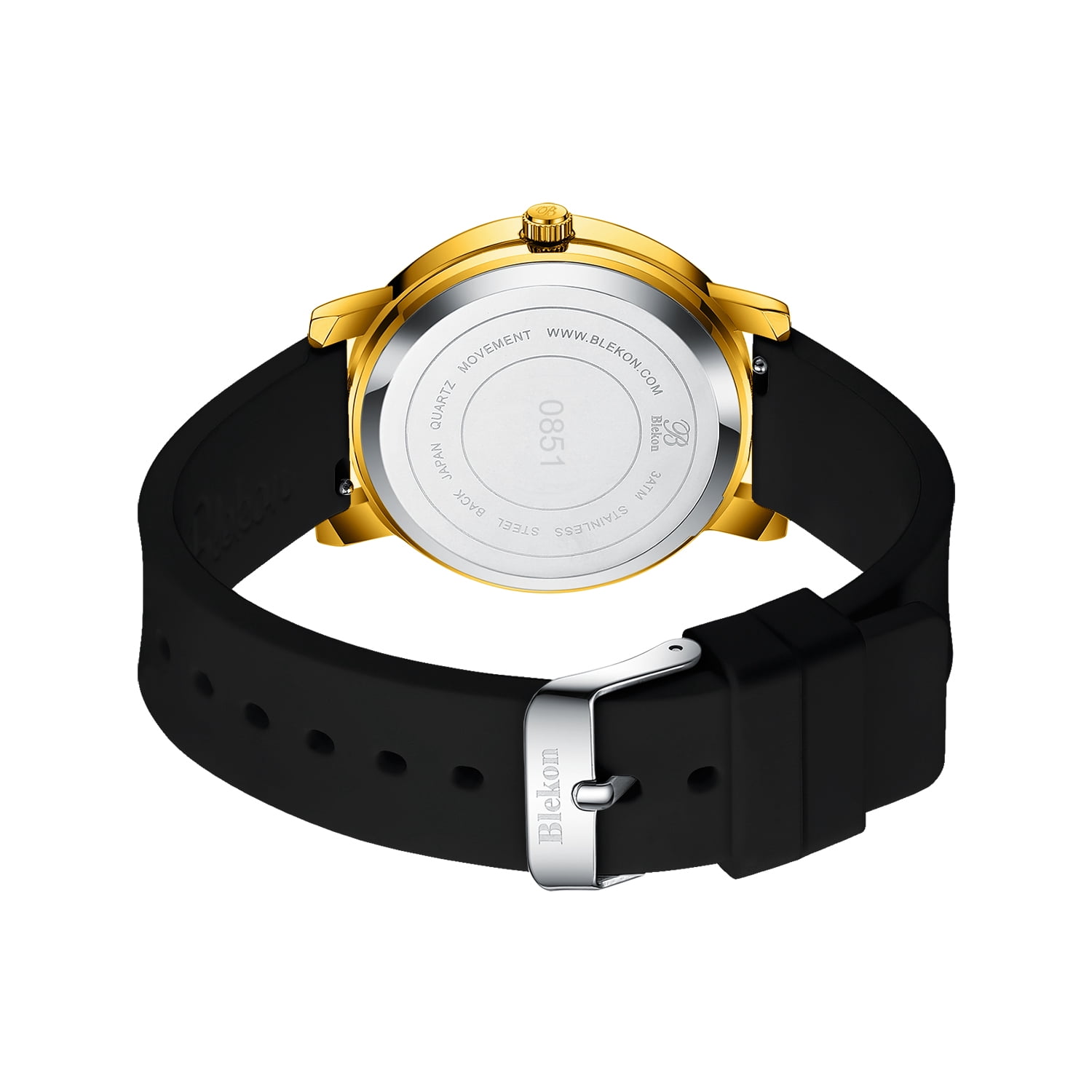 Blekon Original Women Adult Watch for Medical Students Silicone Band Water Resistant Round Shape