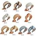 thumbnail image 3 of Woven Straw Knotted Headband for K-POP Party Decorations for Music Festivals Photo Booth Props for Girls Photography, 3 of 8