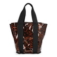 thumbnail image 4 of No Boundaries Women's Clear Beach Tote, Leopard, 4 of 7