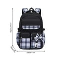 thumbnail image 5 of Cute Girls' School Backpack With Bow - Lightweight, Water-Resistant & Multi-Compartment for Elementary & Middle School, 5 of 5