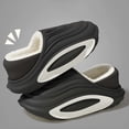 thumbnail image 5 of Pandaie Mens Womens Couple Winter Clog Shoes Waterproof Fleece Lined Closed Back Mule for Indoor Outdoor Use Size 5.5‑9.5, 5 of 7