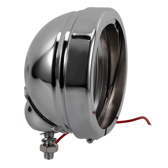 KAKOWELY Cubierta Plateada Para Faros De Motocicleta Material Duradero Y Uso Sencillo