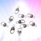 thumbnail image 5 of EeaseMX 40 piezas de aleación de plata antigua corchete de la langosta amor hebillas en forma de bricolaje joyería que hace accesorio para collar pulsera, 5 of 7