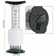 thumbnail image 2 of 2-in-1 Meat Tenderizer & Marinade Injector with Stainless Needles， Kitchen Tool for Injecting Marinades & Tenderizing Meats, Ideal for BBQ, Smoking, and Cooking Beef, Turkey, Pork, and Poultry, 2 of 5