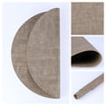 thumbnail image 2 of Unique Bargains Kitchen Placemats Washable Table Mat Wipeable Placemats Apricot 13x13in, 2 of 7