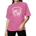 thumbnail image 2 of Demure Girls Social Club Emblem Women's T-shirt, 2 of 3
