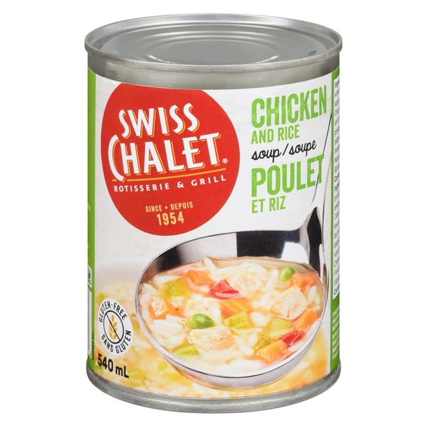 Soupe Poulet et Riz Swiss Chalet Soupe Poulet riz SWISS CH