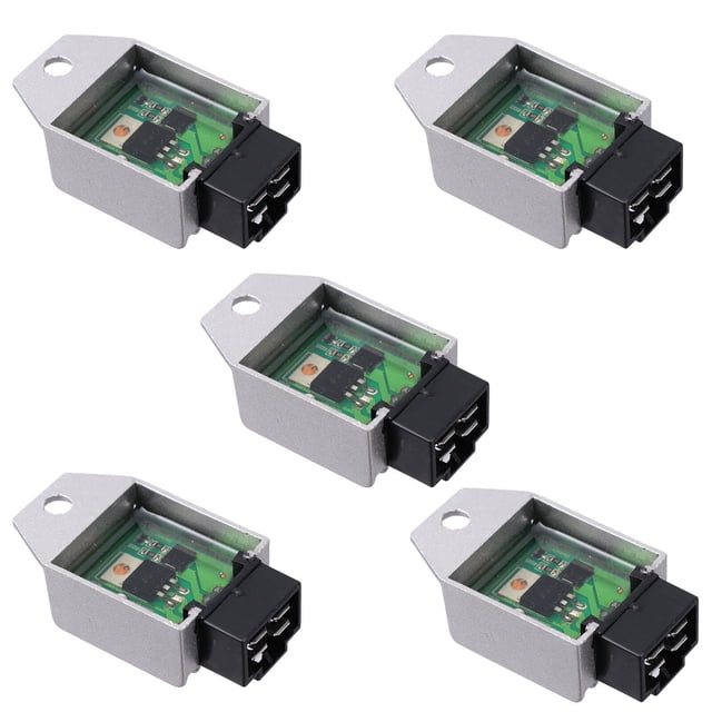 5Pack High Voltage Pack Ignition Coil Motorcycle Voltage Regulator for Improved Charging Capability