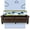Chestnut Brown, variant on Pemberley Row Fabric Rye Brown Sofa Rectangular Compact 73" Unassembled