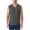 Dark Gray, variant on Men's V-Neck Sleeveless Shirt Solid Color Casual Tank Top Lightweight Pullover