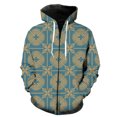 thumbnail image 1 of Sudadera con capucha y cremallera para hombre, diseño abstracto, ropa de calle de gran tamaño, manga larga, estampado 3D, informal, con capucha, chaquetas, tops de primavera, Harajuku, 1 of 6