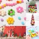 thumbnail image 2 of 1000 Uds bolas de pompones de colores bolas de felpa esponjosas accesorios de pompones para niños manualidades creativas DIY, 2 of 6