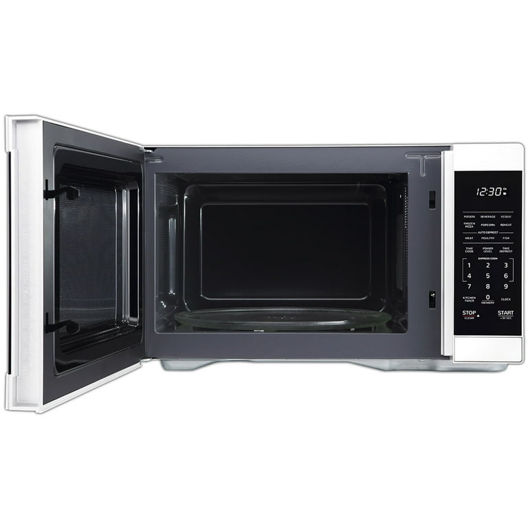 Sharp 1.1-Cu. Ft. Countertop Microwave Oven in White