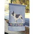 thumbnail image 2 of Carolines Treasures BB5545CHF French Bulldog Welcome Flag Canvas House Size  Large multicolor, 2 of 4