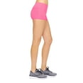 thumbnail image 2 of Expert Brand Women's Airstretch Performance Shorts, Hot Pink, Medium, 2 of 8