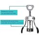 thumbnail image 3 of Wing Corkscrew Stainless Steel Multifunctional Red Wine and Beer Cap Bottles Opener Used in Kitchen Restaurant Chateau and Bars, 3 of 4