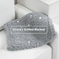 thumbnail image 4 of 8Pcs Blingbling Chunky Yarn for Hand Knitting,Super Jumbo Yarn, Bulky Glitter Soft Plush Yarn,Shiny Large Thick Chenille Yarn, Giant Yarn for Chunky Blanket,(232 yds,60 oz), 4 of 9