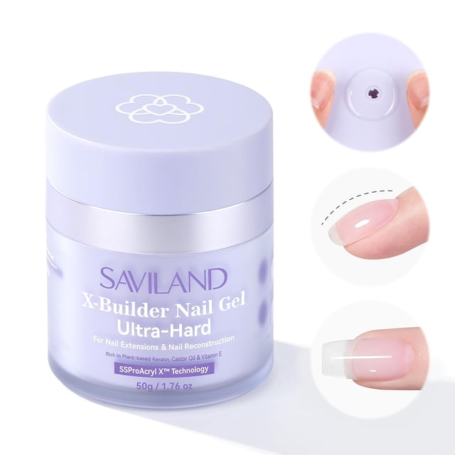 Kit de gel para uñas Builder SAVILAND Ultra Hard con diseño de cojín de aire