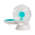 thumbnail image 1 of Distributeur de Nourriture Escargot Alimenteur Boisson Bol Animal Fournit Compact Taille Stable Performance Taille Compacte Eau Fontaine Vert, 1 of 9
