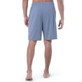 thumbnail image 6 of George Men's and Big Men's Breathable Mesh Knit Sleep Pajama Shorts, 2-Pack, Sizes S-5XL, 6 of 14