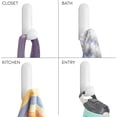 thumbnail image 4 of InterDesign Self Adhesive Tall Hooks 2-Pack, White, 4 of 5