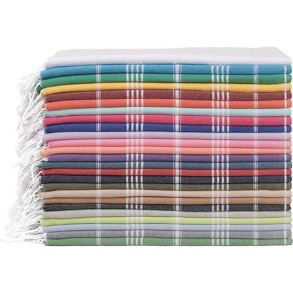 UlaREYoy Turkish Beach Towels Oversized 71x39 Turkish Bath Towel 100% Cotton Quick Dry Sand Free Beach Towel Turkish Towels Extra Large Beach Towels Travel Pool Yoga Camping Blanket (3, Multi)