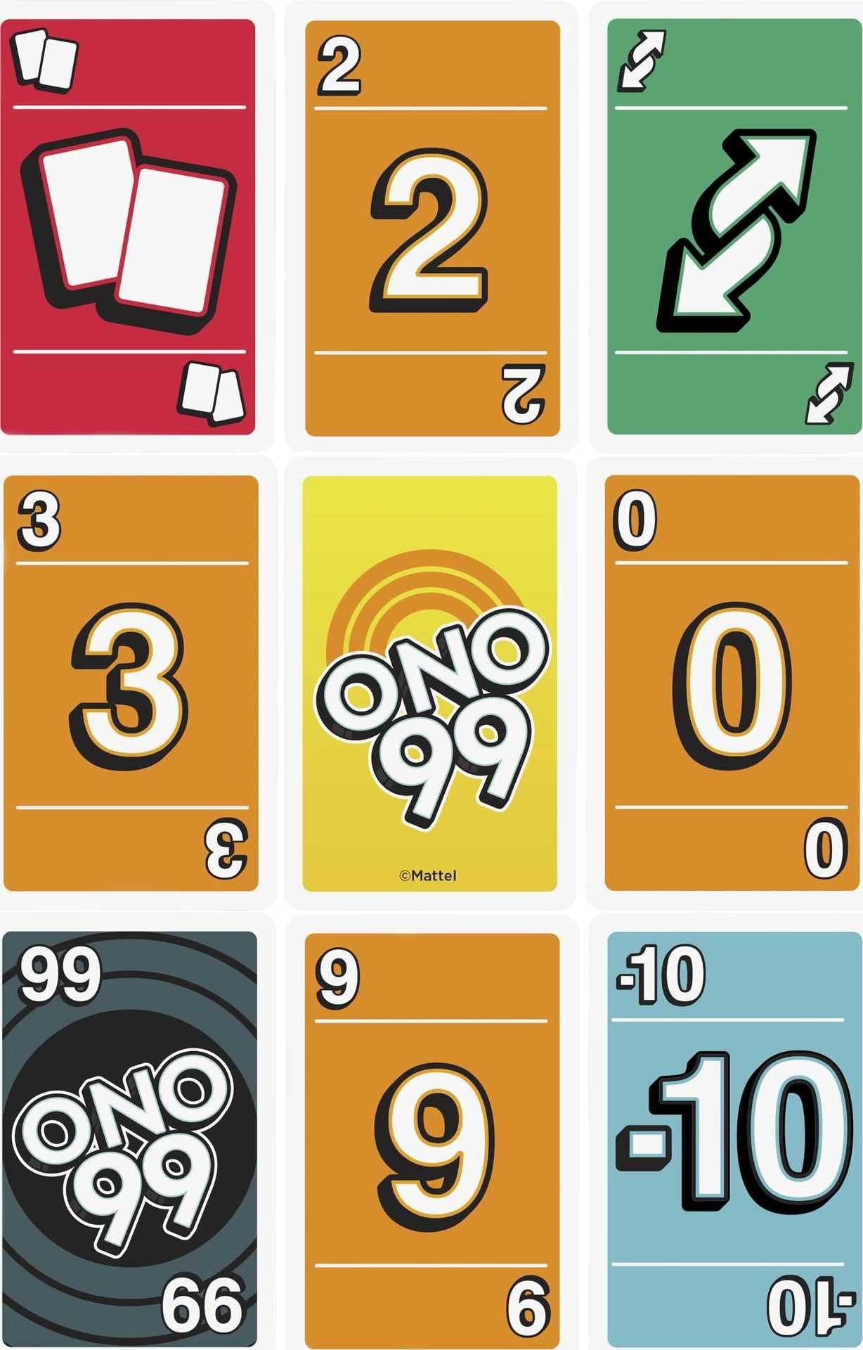 Mattel UNO, Phase 10, and ONO 99 Card Games Multi-Pack Tin for Ages 7+, Decorative Storage Tin