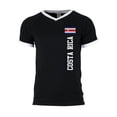 thumbnail image 1 of World Cup Costa Rica Mens Soccer Jersey V-Neck T-Shirt, 1 of 1