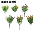thumbnail image 2 of Outdoor Artificial Flowers 12 Bundles Of Lifelike Faux Plants For Home Use, 2 of 9