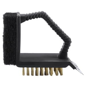 3 in 1 BBQ Cleaner Brush Made of Stainless Steel for Gas Grills and Charcoal Grills, for Family Kitchens, Picnics in the Garden and Barbecues
