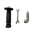 thumbnail image 1 of koolsoo Angle Grinder Handle Auxiliary Side Handle Handheld Polisher Parts M8 Thread for, 1 of 8