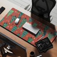 thumbnail image 2 of Long Mouse Pads for Desk,Red Christmas Tree and Ornament Pattern Desk Mats on Top Of Desks, Desk Mouse Pad Extra Large with 3mm Non-Slip Base and Stitched Edge for Gaming,Office,Work,Home 35.4x15.7in, 2 of 5