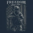 thumbnail image 3 of Freedom Isn't Free Women's Tank Top American Hero Patriotic Soldier DD 214 POW MIA Military Warrior Veterans Day, 3 of 7