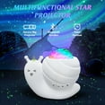 thumbnail image 2 of Proyector de Auroras Boreales, Proyector de Galaxia Estrella Snail con Altavoz Bluetooth y Control Remoto, Luz de Aurora Boreal Del Norte Aura Night Lights para Decoración Estética de Recámara Infant, 2 of 6