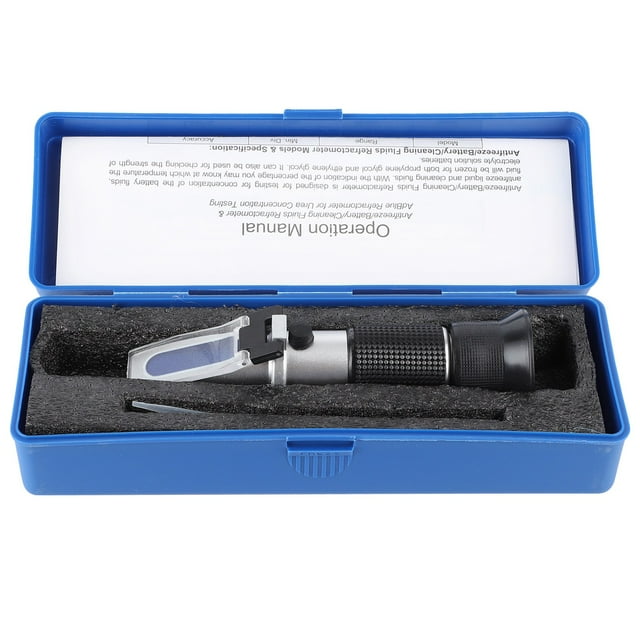 Electrolyte Refractometer,Automotive Antifreeze Refractometers Aluminium Car Accessory Car Fluids Refractometer Power Packed Performance