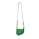 thumbnail image 5 of Bolso de hombro con solapa para mujer, de piel sintética, fácil de limpiar, moderno, ajustable. Verde, 5 of 9