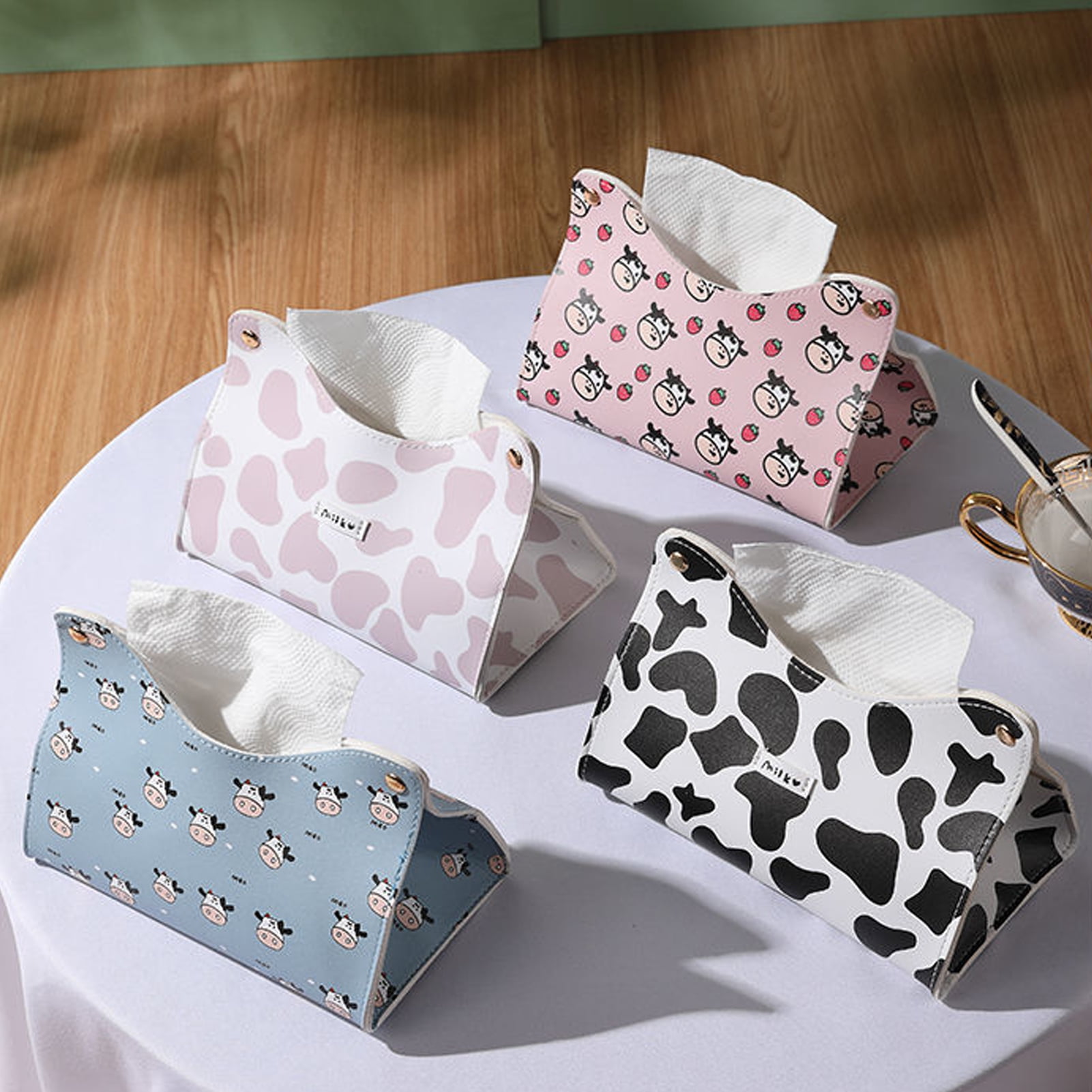 Tohuu Multifunctional Car Tissue Box Universal Tissue Boxes with 2 Folding Cup  Holders Tissue Box With Cup Holder Design for Cars 8.5x6.9x4.5 Inch  kindness 