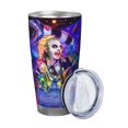 thumbnail image 2 of Vaso Beetlejuice de 20 oz, taza de viaje para café con aislamiento al vacío de acero inoxidable, taza de café, taza de viaje con tapa, taza térmica para exteriores, 2 of 8