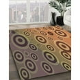 thumbnail image 2 of Ahgly Company Indoor Rectangle Patterned Bronze Brown Area Rugs, 5' x 7', 2 of 6