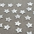 100pc Gold Silver Cloth Christmas Fivepointed Star Confetti Home