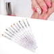 thumbnail image 5 of Bolígrafo para pintar uñas, 10 unidades, bolígrafo para decoración de uñas, bolígrafo para puntear, bolígrafo para decoración de uñas de gel UV, funcionalidad versátil, 5 of 8