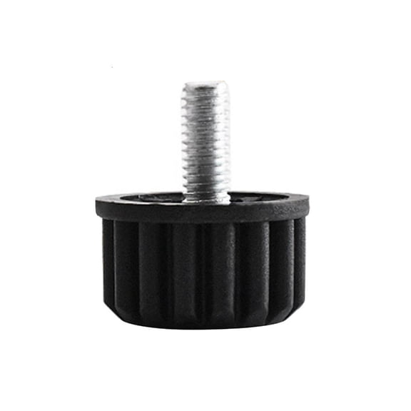 LAIQIEN 10Pcs Height Adjustable Leveling Chair Leg Feet Furniture Mat Screw-in Base
