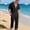 Black, variant on GSPCLAM Mens 2 Piece Casual Outfits Sets Clean Fit Hooded Short Sleeve Linen Shirt Loose Matching Pants Suits for Coastal Getaway