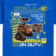 thumbnail image 3 of Disney Wall-E - Building The Future One Cube At A Time - Toddler & Youth Short Sleeve Graphic T-Shirt, 3 of 5
