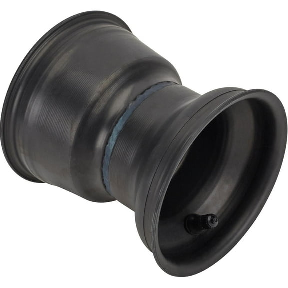 Douglas Wheels 705-199 Classic Spun Aluminum Wheel, 5x5.5, Black